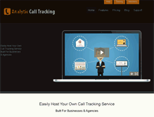 Tablet Screenshot of analyticcalltracking.com